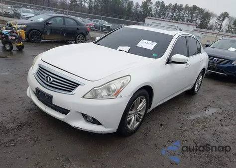 2013 Infiniti G37X z USA, uszkodzony, nr VIN JN1CV6AR0DM766469